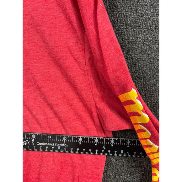 Disney Parks 2017 Mickey's Very Merry Christmas Party Red Pullover Hoodie Sz XL - Picture 5 of 5